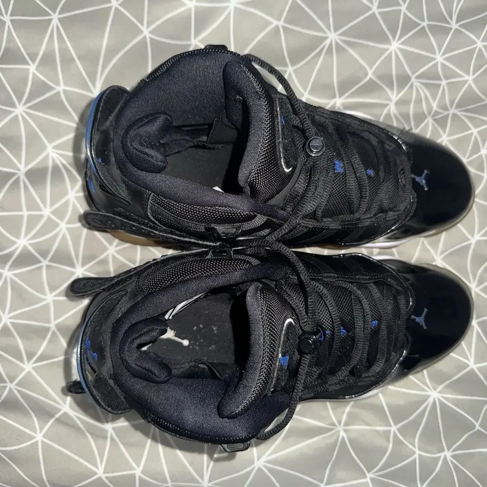 Nike Air Jordan 6 Rings Space Jam Black Blue 322992-016 Men’s Size 9.5